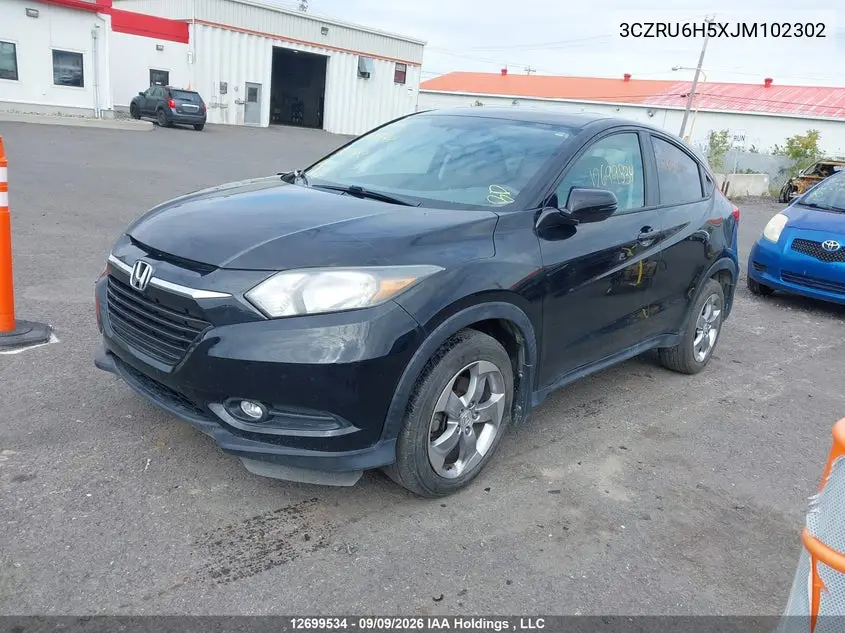Auction sale of the 2018 Honda HR V , vin: 3CZRU6H5XJM102302, lot number: 12699534