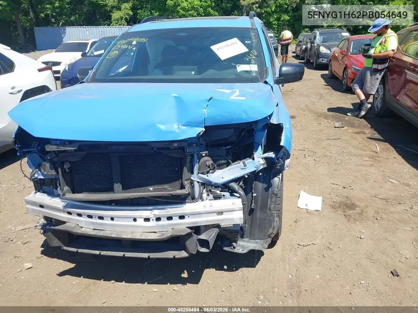 Auction sale of the 2023 Honda Pilot , vin: 5FNYG1H62PB054649, lot number: 45258484