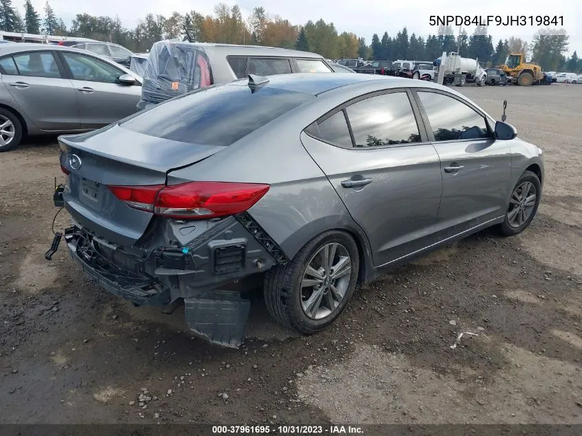 Auction sale of the 2018 Hyundai Elantra , vin: 5NPD84LF9JH319841, lot number: 37961695