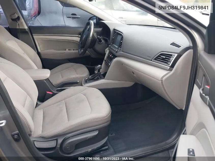 Auction sale of the 2018 Hyundai Elantra , vin: 5NPD84LF9JH319841, lot number: 37961695