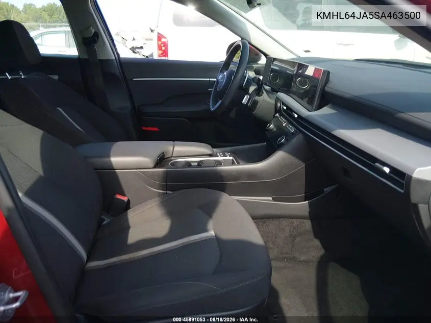 Auction sale of the 2025 Hyundai Sonata , vin: KMHL64JA5SA463500, lot number: 45891053