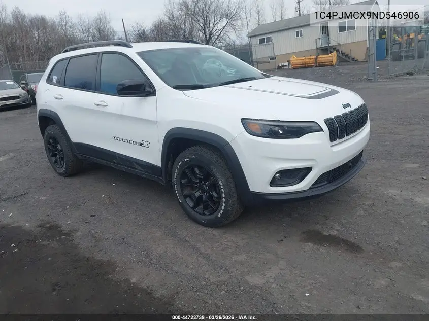 Auction sale of the 2022 Jeep Cherokee , vin: 1C4PJMCX9ND546906, lot number: 44723739