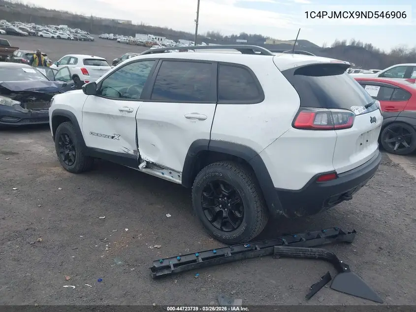 Auction sale of the 2022 Jeep Cherokee , vin: 1C4PJMCX9ND546906, lot number: 44723739