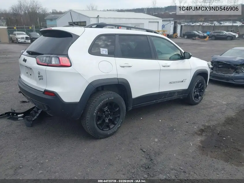 Auction sale of the 2022 Jeep Cherokee , vin: 1C4PJMCX9ND546906, lot number: 44723739