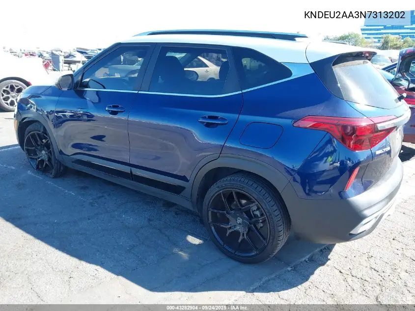 Auction sale of the 2022 Kia Seltos , vin: KNDEU2AA3N7313202, lot number: 43282904
