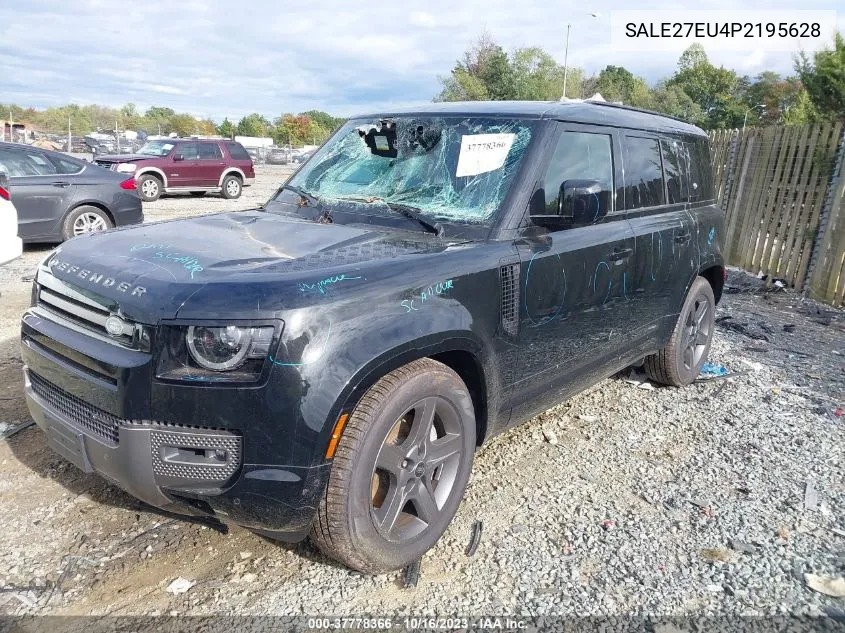 Auction sale of the 2023 Land Rover Defender , vin: SALE27EU4P2195628, lot number: 37778366