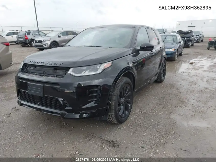 Auction sale of the 2025 Land Rover Discovery Sport , vin: SALCM2FX9SH352895, lot number: 12627476