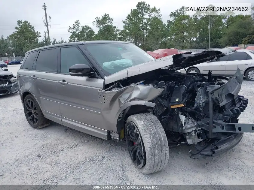 Auction sale of the 2022 Land Rover Range Rover Sport , vin: SALWZ2RE2NA234662, lot number: 37653954