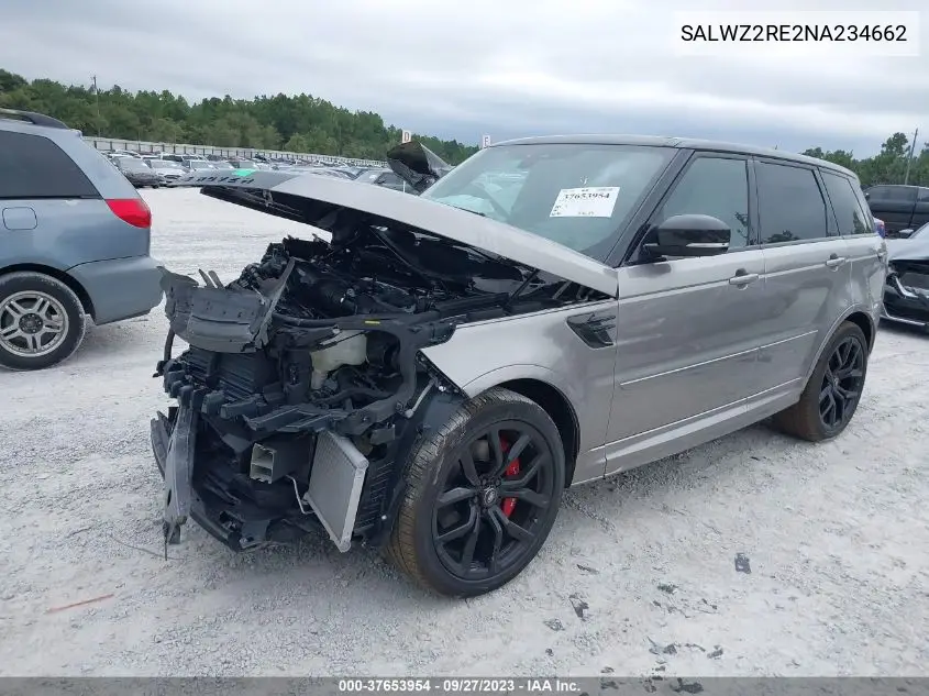 Auction sale of the 2022 Land Rover Range Rover Sport , vin: SALWZ2RE2NA234662, lot number: 37653954