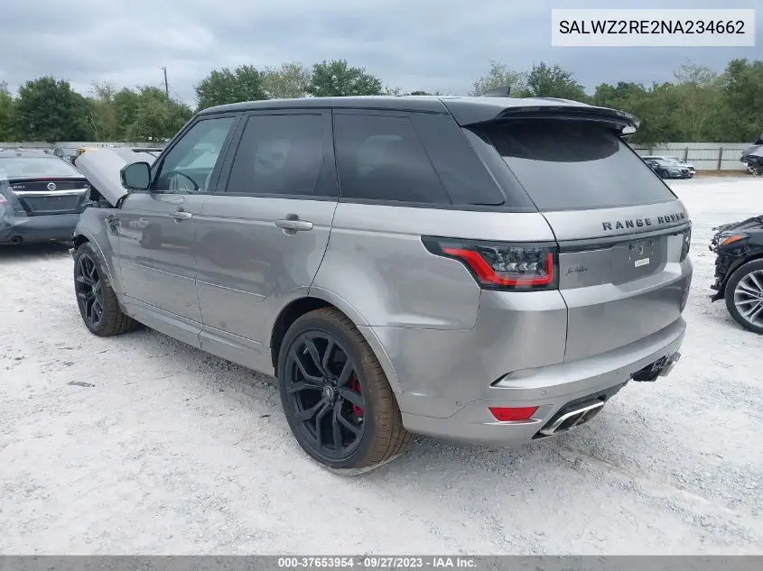 Auction sale of the 2022 Land Rover Range Rover Sport , vin: SALWZ2RE2NA234662, lot number: 37653954