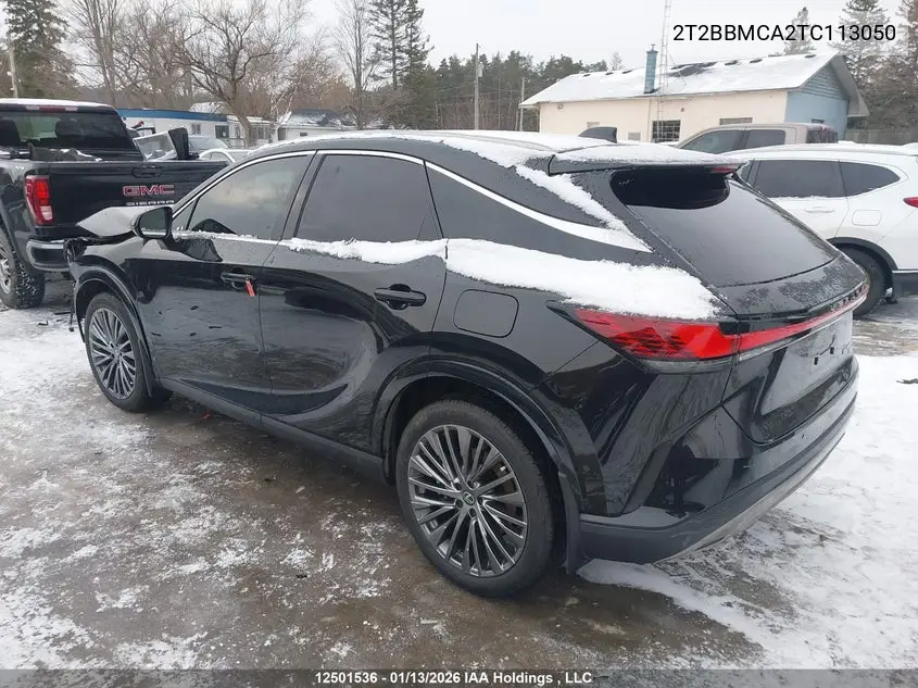 Auction sale of the 2026 Lexus RX , vin: 2T2BBMCA2TC113050, lot number: 12501536