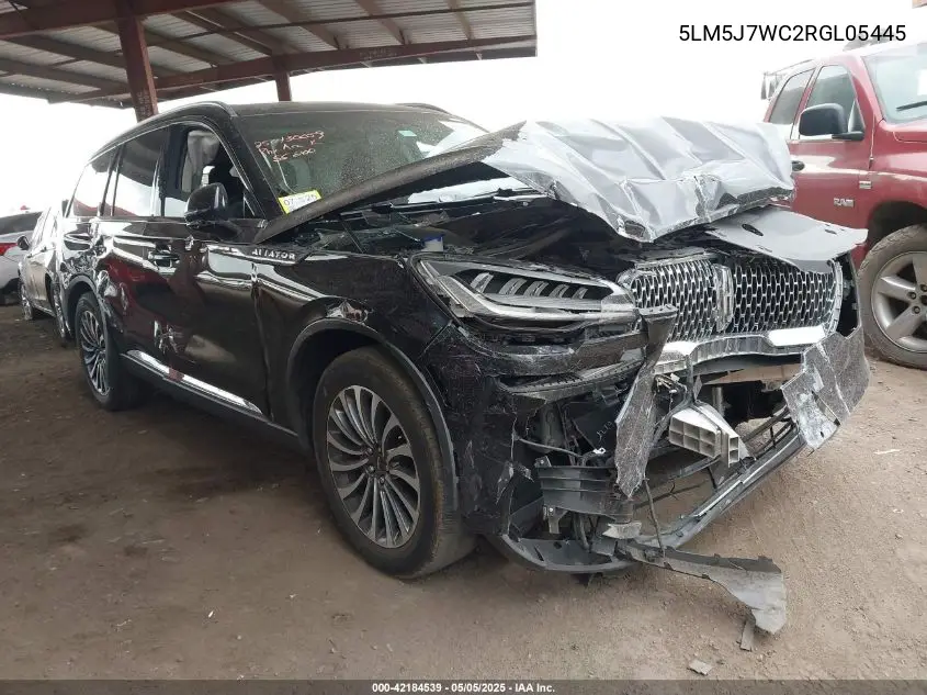 Auction sale of the 2024 Lincoln Aviator , vin: 5LM5J7WC2RGL05445, lot number: 42184539