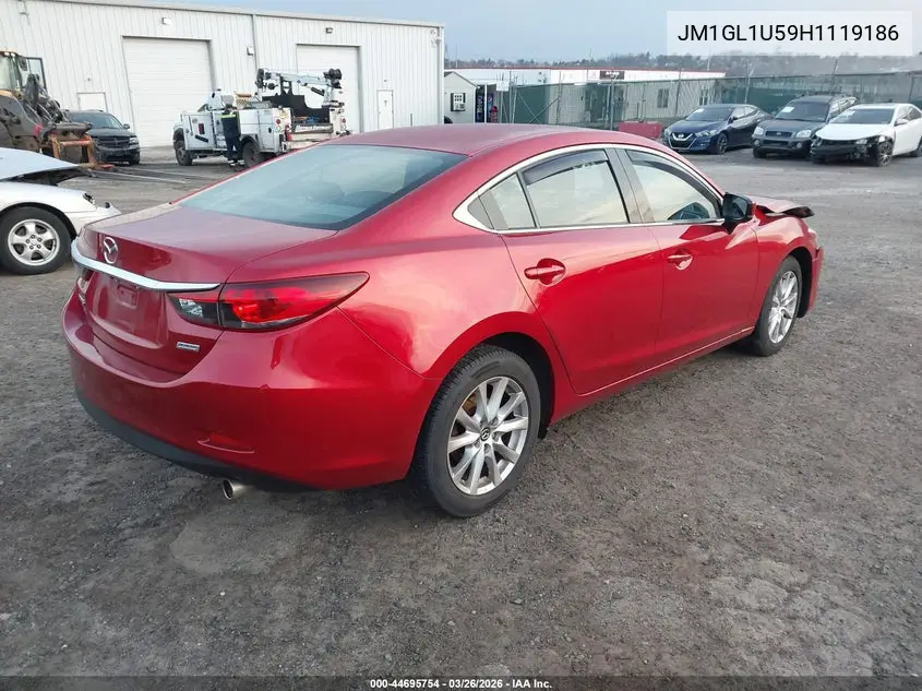 Auction sale of the 2017 Mazda 6 , vin: JM1GL1U59H1119186, lot number: 44695754