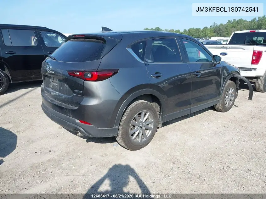 Auction sale of the 2025 Mazda CX 5 , vin: JM3KFBCL1S0742541, lot number: 12685417