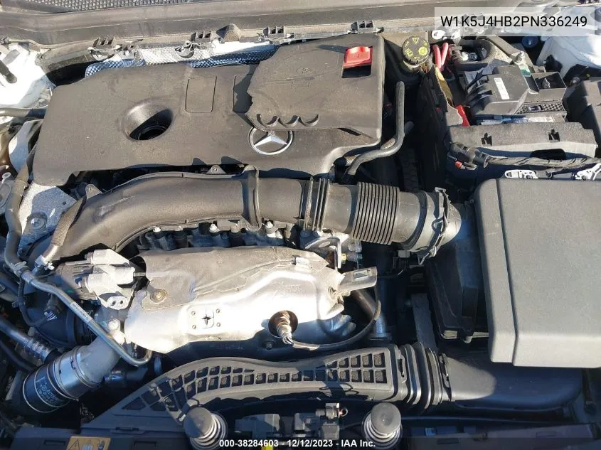 Auction sale of the 2023 Mercedes Benz CLA klasse , vin: W1K5J4HB2PN336249, lot number: 38284603