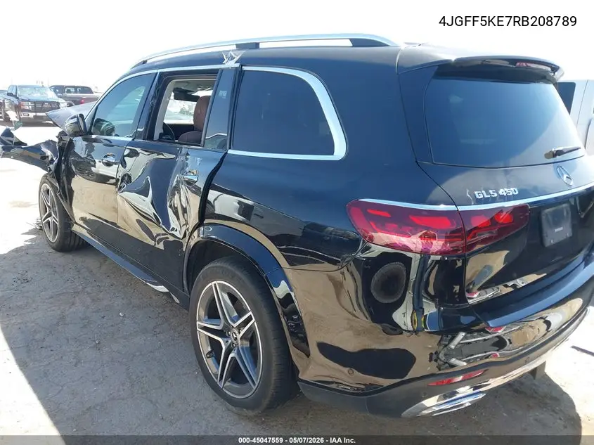 Auction sale of the 2024 Mercedes Benz GLS klasse , vin: 4JGFF5KE7RB208789, lot number: 45047559