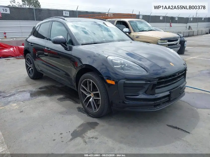 Auction sale of the 2022 Porsche Macan , vin: WP1AA2A55NLB00378, lot number: 42338661