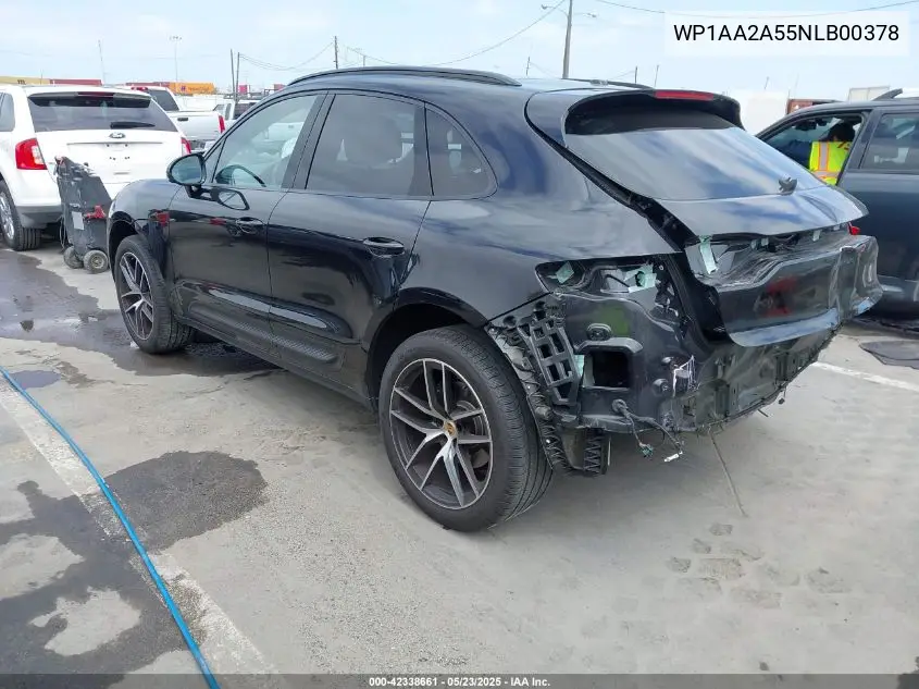 Auction sale of the 2022 Porsche Macan , vin: WP1AA2A55NLB00378, lot number: 42338661
