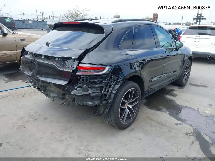 Auction sale of the 2022 Porsche Macan , vin: WP1AA2A55NLB00378, lot number: 42338661