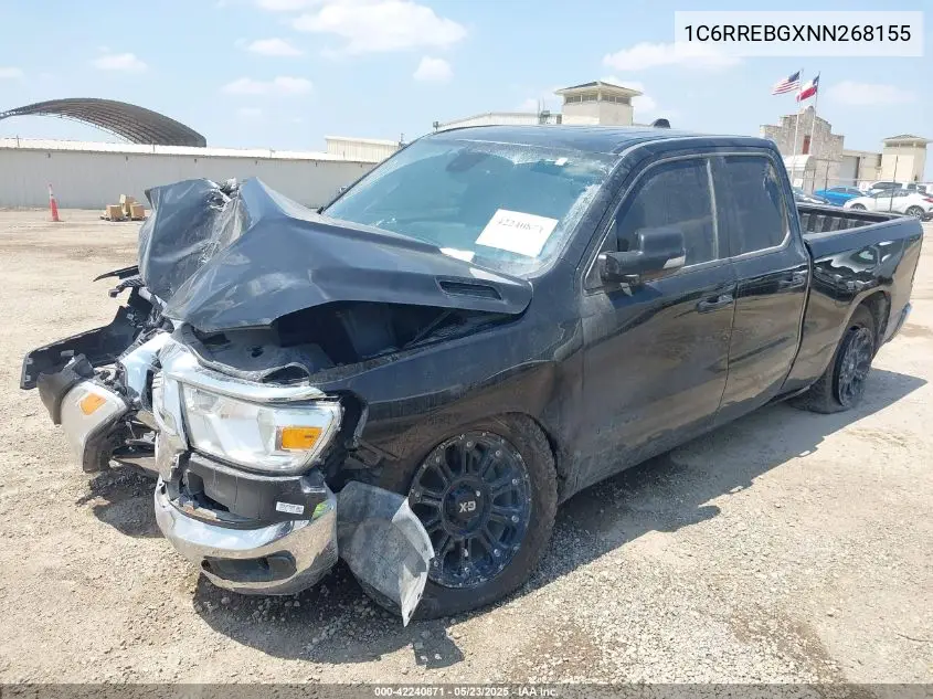 Auction sale of the 2022 RAM 1500 , vin: 1C6RREBGXNN268155, lot number: 42240871