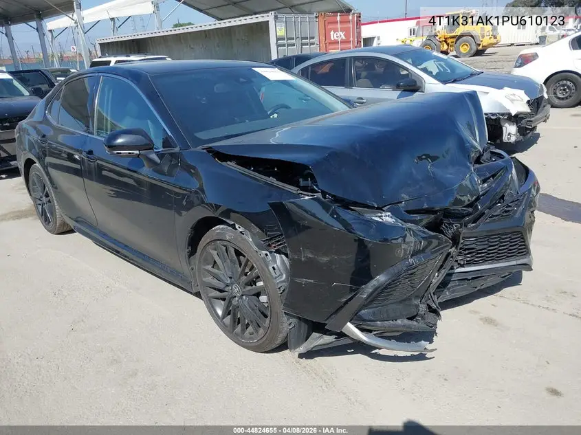 Auction sale of the 2023 Toyota Camry , vin: 4T1K31AK1PU610123, lot number: 44824655