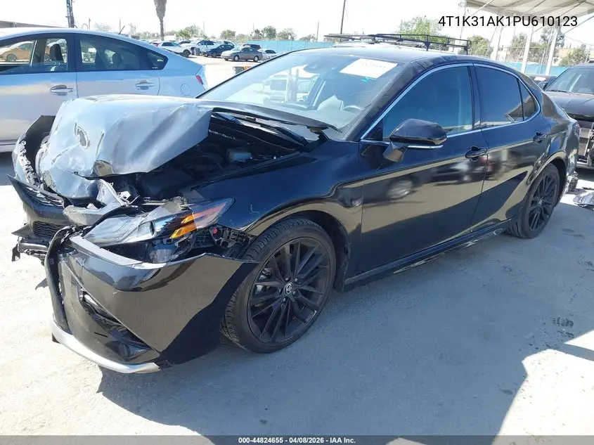 Auction sale of the 2023 Toyota Camry , vin: 4T1K31AK1PU610123, lot number: 44824655