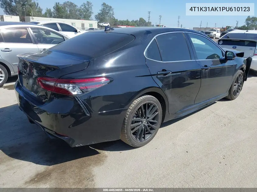 Auction sale of the 2023 Toyota Camry , vin: 4T1K31AK1PU610123, lot number: 44824655
