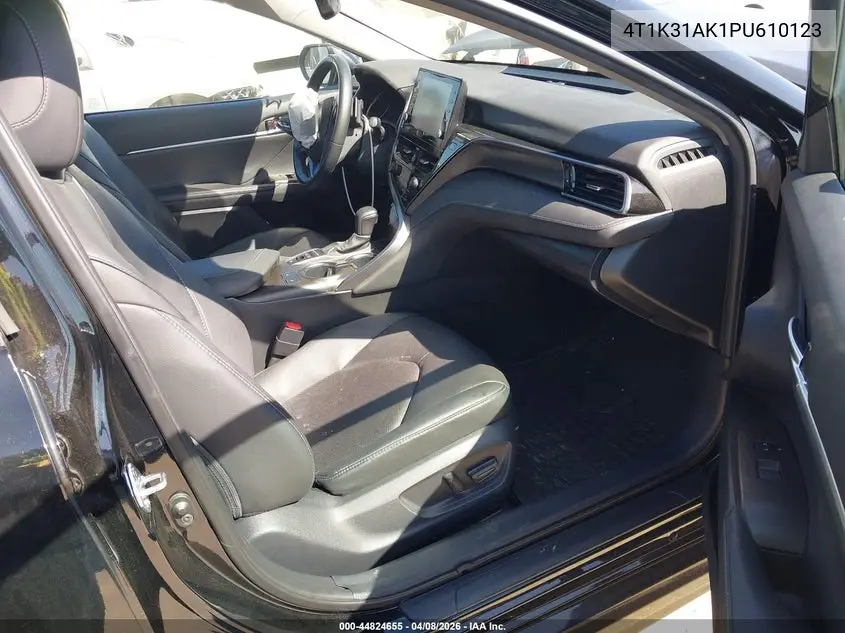 Auction sale of the 2023 Toyota Camry , vin: 4T1K31AK1PU610123, lot number: 44824655