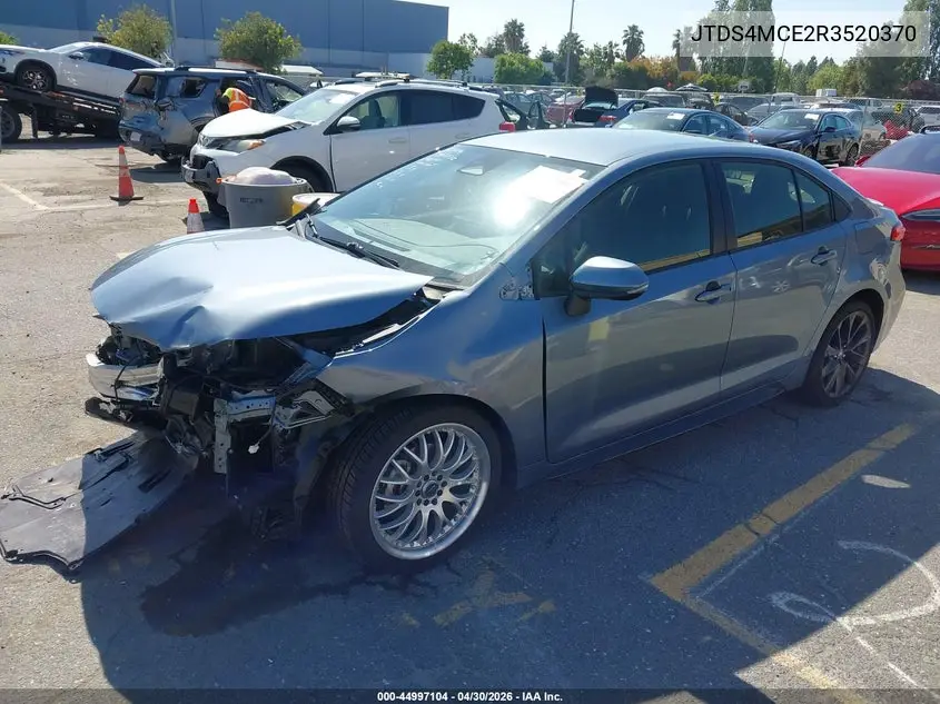 Auction sale of the 2024 Toyota Corolla , vin: JTDS4MCE2R3520370, lot number: 44997104