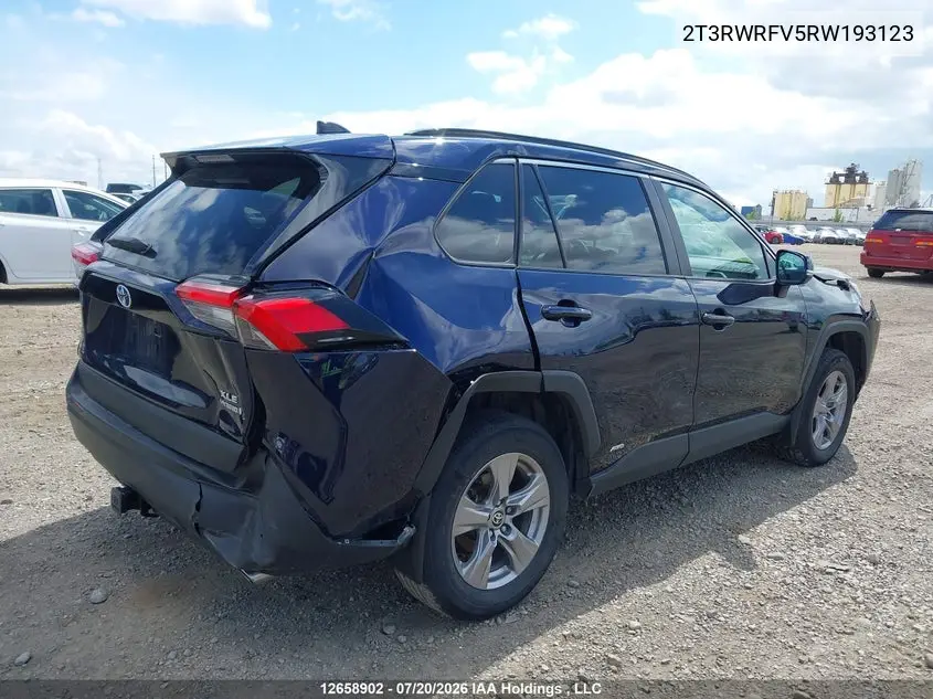 Auction sale of the 2024 Toyota RAV 4 , vin: 2T3RWRFV5RW193123, lot number: 12658902