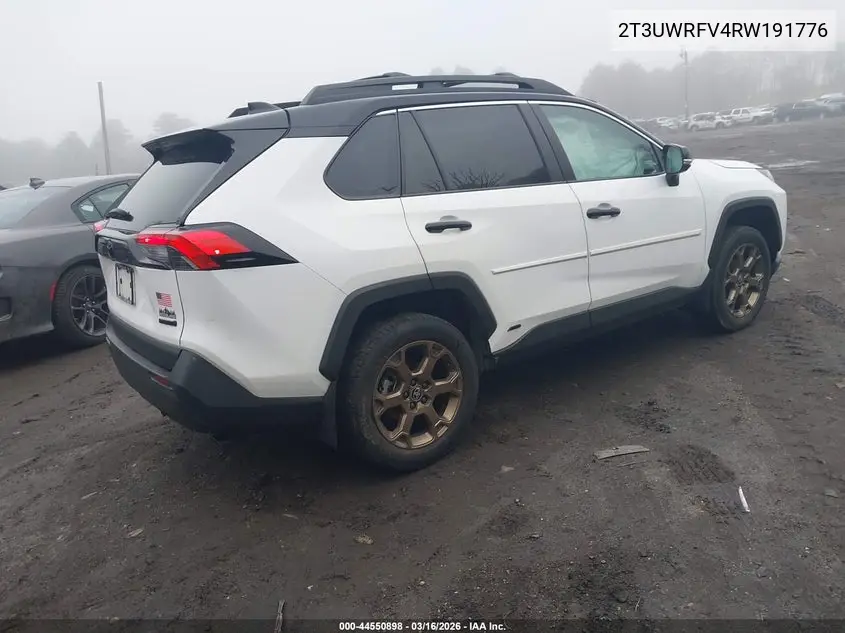 Auction sale of the 2024 Toyota RAV 4 , vin: 2T3UWRFV4RW191776, lot number: 44550898