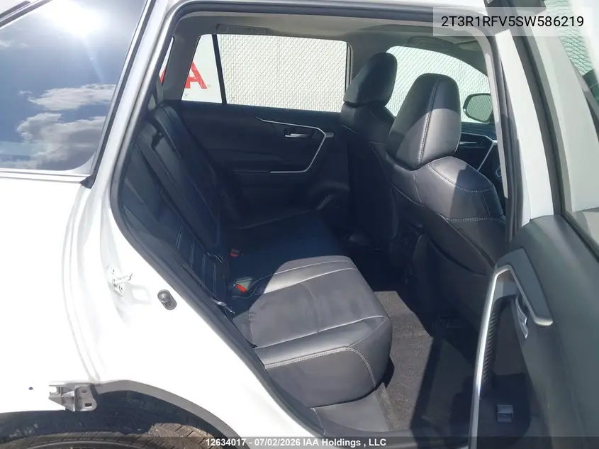 Auction sale of the 2025 Toyota RAV 4 , vin: 2T3R1RFV5SW586219, lot number: 12634017