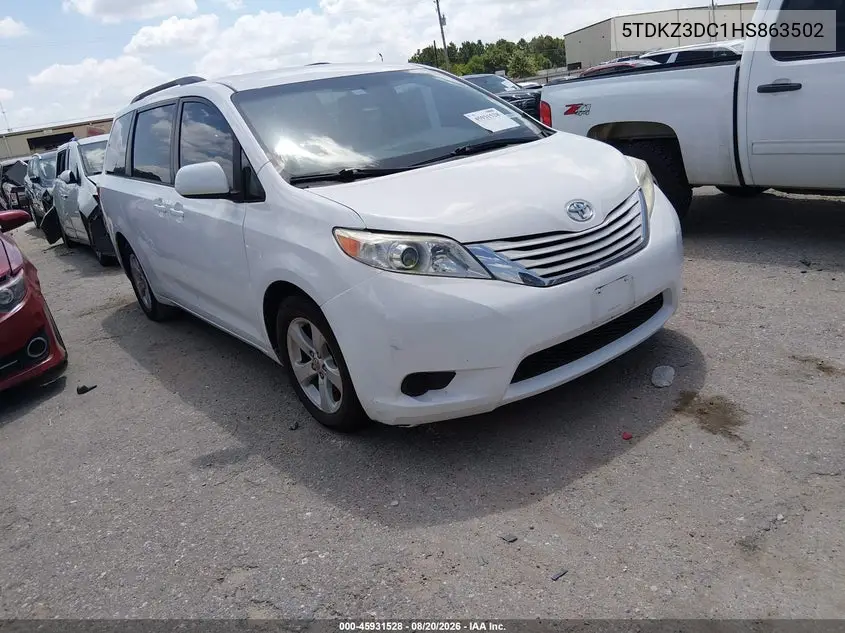 2017 Toyota Sienna 