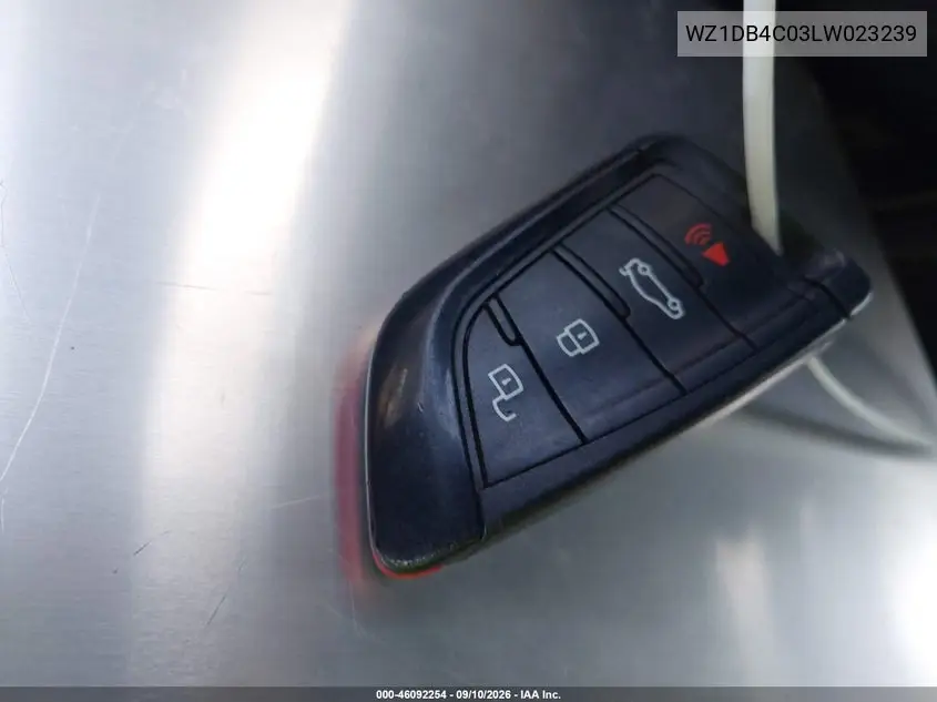 Auction sale of the 2020 Toyota Supra , vin: WZ1DB4C03LW023239, lot number: 46092254